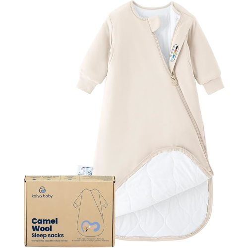 Kaiya Baby 3.5 TOG Sleep Sack - Cream, Size 0-6 Months