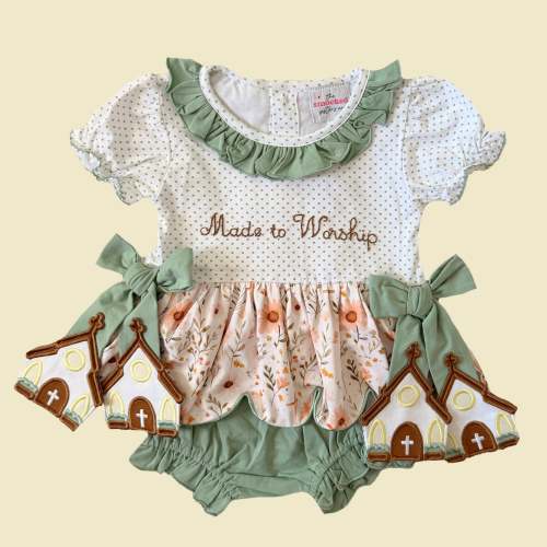 Made to Worship Diaper Set