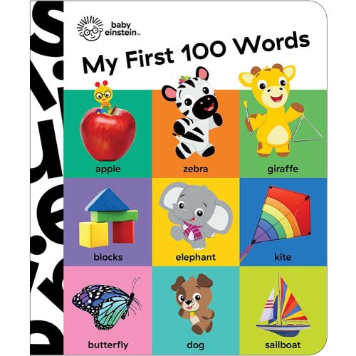 Baby Einstein - My First 100 Words - Early Learning Vocabulary Board Book - PI Kids