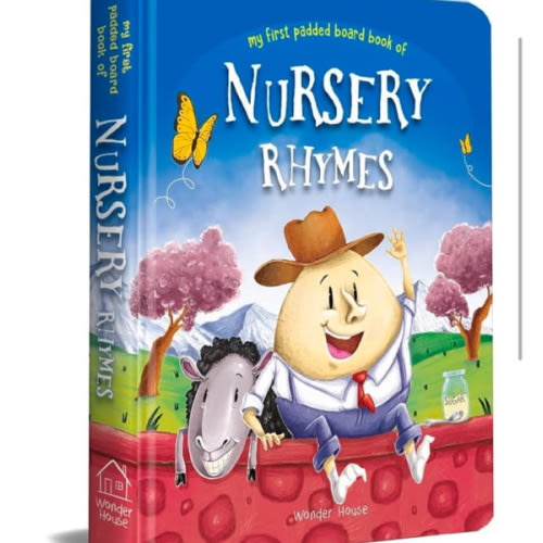 Nursery Rhymes Board Book: Illustrated Classic Nursery Rhymes (My First Book series)