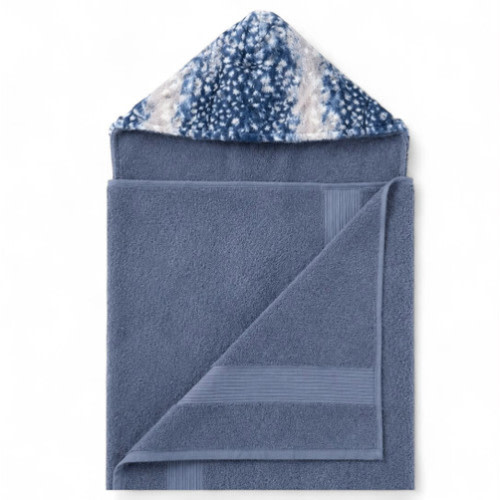 Dark Denim / Fawn Navy Towel - Double Header USA