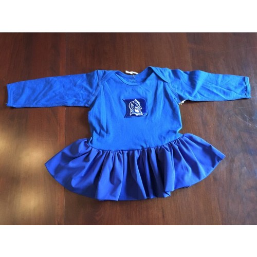 Duke Blue Devils Skirted Onesie Dress Basketball or Football - Etsy