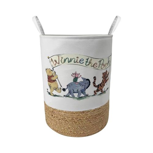 The Big One® Disney's Winnie the Pooh Printed Canvas Natural Tote Bin