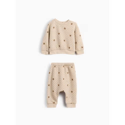 Baby Quilted Outfit Set (0-3m)