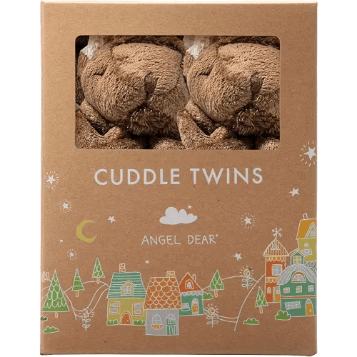 Angel Dear - Bison, Cuddle Twins Set