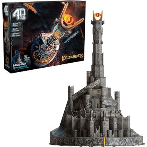 4D Build Lord of the Rings Barad-Dur 3D Puzzle Model Kit for Adults