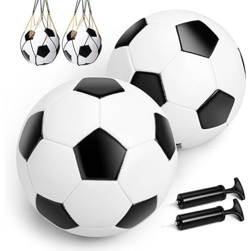 Soccer Ball Size 2 | 2 Pack