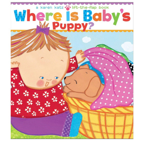 Where Is Baby's Puppy?: A Lift-the-Flap Book (Karen Katz Lift-the-Flap Books)