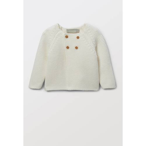 Cardigan uni en coton