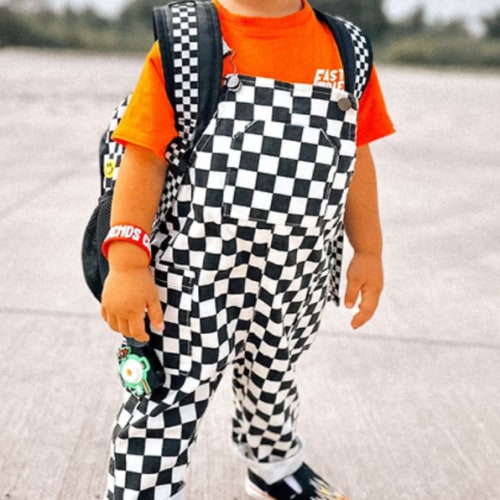 Classic Checker Overalls