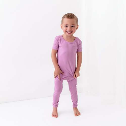 Short Sleeve with Pants Pajamas in Poi