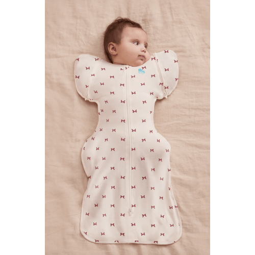 Swaddle Up™ Transition Bag 1.0 TOG Cotton Cream Bows