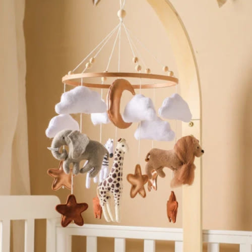 Cozybaby Animal Kingdom Safari Nursery Mobile – Cozybabywear