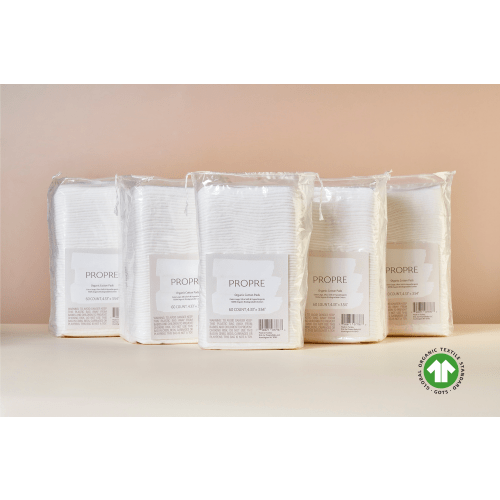 Organic Cotton Pads Wipes Alternative - 5 Pack