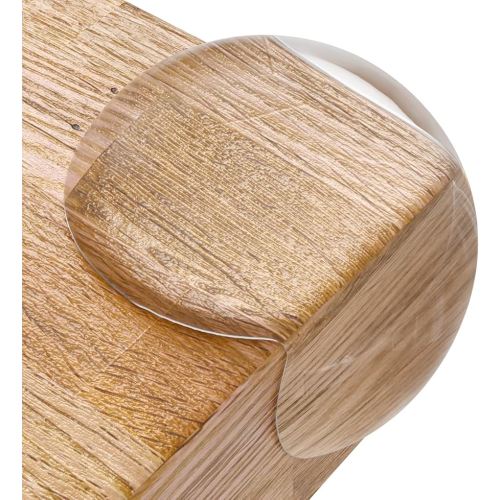 Corner Protector for Baby, Protectors Guards - Furniture Corner Guard & Edge Safety Bumpers - Baby Proof Bumper & Cushion to Cover Sharp Furniture & Table Edges - Clear and Transparent - (18 Pack)