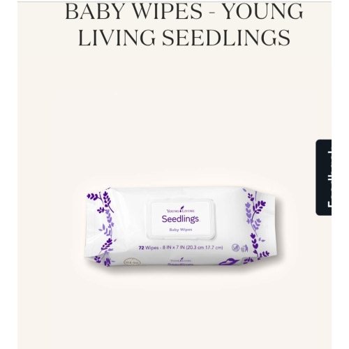 Baby Wipes - Young Living Seedlings
