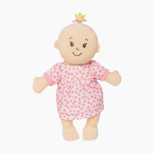 Manhattan Toy Wee Baby Stella Doll - Peach with Blonde Hair