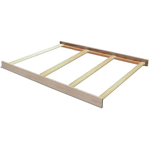 CC KITS Full Size Conversion Kit Bed Rails for Bel Amore & COSI Bella Cribs (Sea Washed Pine)