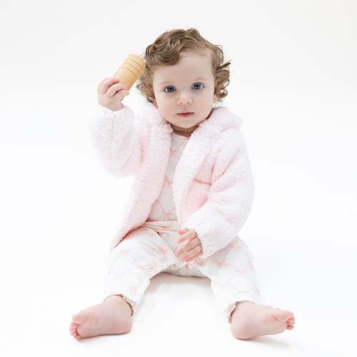 Chenille - Pretty Pink Hooded Jacket – Angel Dear