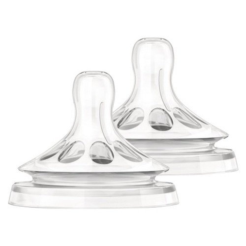 Philips Avent BPA Free Natural Fast Flow Nipple, 2-Pack