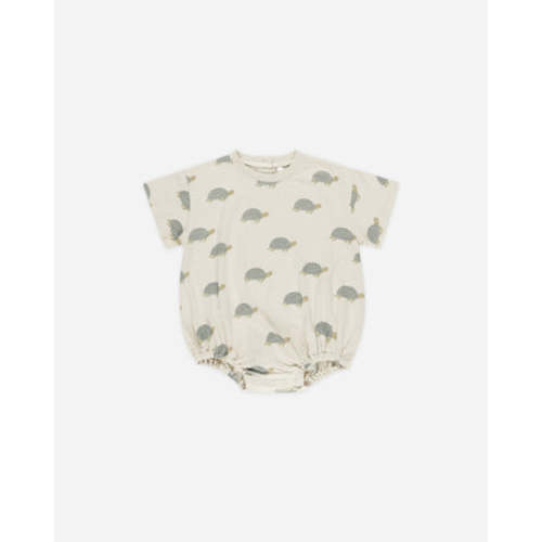 Relaxed Bubble Romper || Sea Turtles