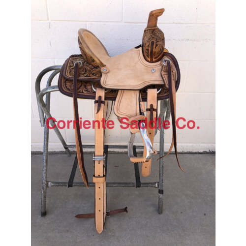 CSY 701CB 10" Corriente Youth Buckaroo Association Saddle