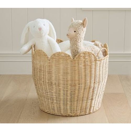 Palmer Scalloped Storage Bin, Storage Bin