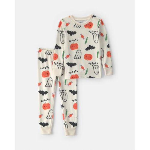 Toddler Halloween Print 2-Piece Pajama Set - Cream | Carter's