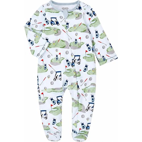 Mud Pie baby-boys Mud Pie Baby Boys Golf Footed SleeperMud Pie Baby Boys Golf Footed Sleeper