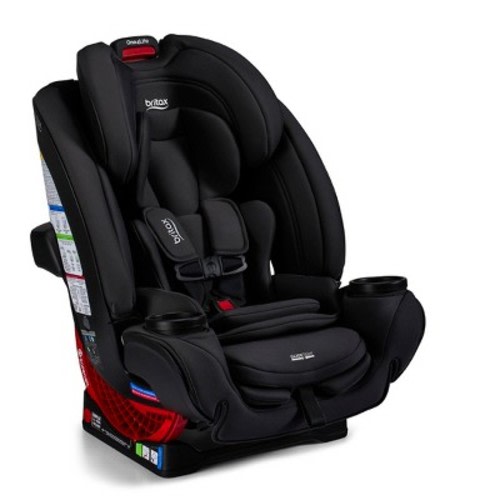 Britax One4Life All-in-One Car Seat Click Tight Installation and SafeWash Fabric - Raven Black