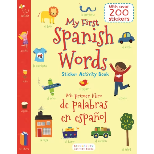 My First Spanish Words Sticker Activity Book/mi Primer Libro De Palabras En Espanol (Paperback) | Indigo