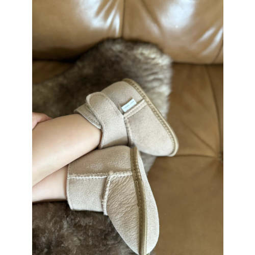 Sheepskin Baby Booties
