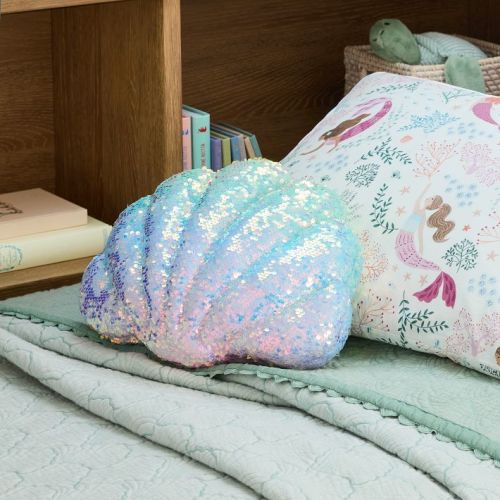 Sequin Shell Pillow
