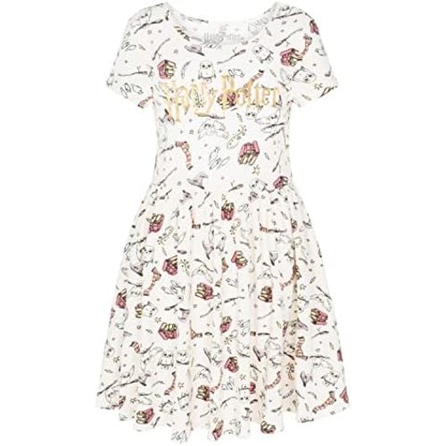 Harry Potter Girl's Dress for Little and Big Girls 4-16