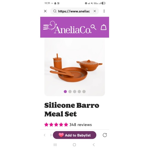 Silicone Barro Meal Set – Anelia Co.