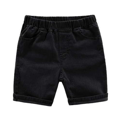 AOMPMSDX Boys Pants The Children's Baby Boys Girls Toddler Chambray Jeans Pants Shorts Boys Clothes Black 12 Months-18 Months