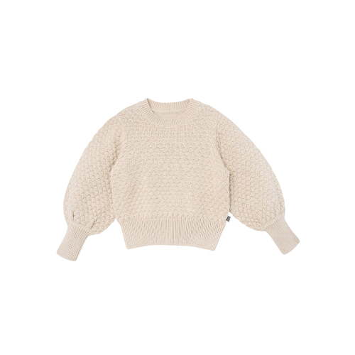 Modern Moments by Gerber Toddler Girl Puff Sleeve Sweater, Sizes 12M-5T