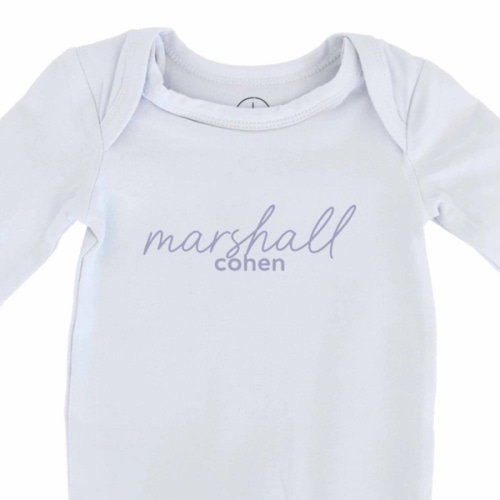 Personalized Full Length Snap Rompers