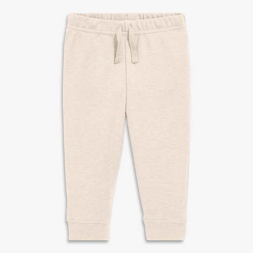 Baby organic pant - Oatmeal heather / 0-3