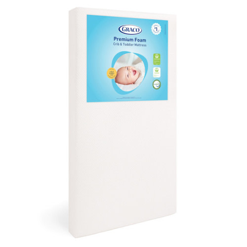 Graco Crib Mattress, Premium Foam, Waterproof Cover