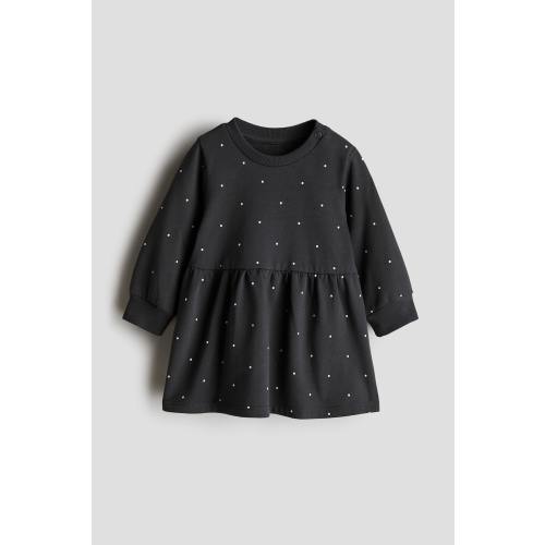 COTTON SWEATSHIRT DRESS