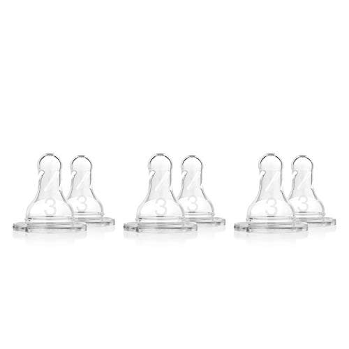 Dr. Brown's Original Nipple, Level 3 (6m+), 6 Count