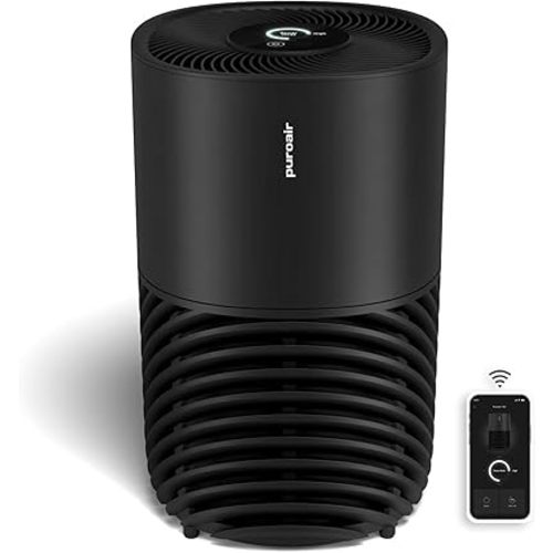 PuroAir 130i HEPA Air Purifiers for Home Pets - Covers Up To 600 Sq Ft - Filters Up To 99.9% of Pollutants, Smoke, Pollen, Dust - Quiet HEPA Air Filter - Air Purifiers for Bedroom