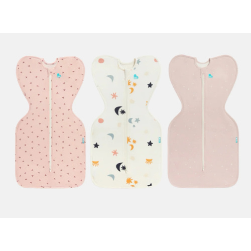 Swaddle Up Starter Bundle 1.0 TOG | Blush Cherries | Buff Lunar | Pink Twinkle