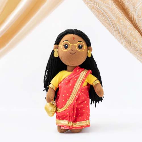 Super Shreya Soft Toy Doll – Saree Plush