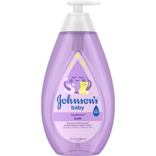 Johnson's Baby Bedtime Bath, NaturalCalm Aromas, 27.1 fl. oz