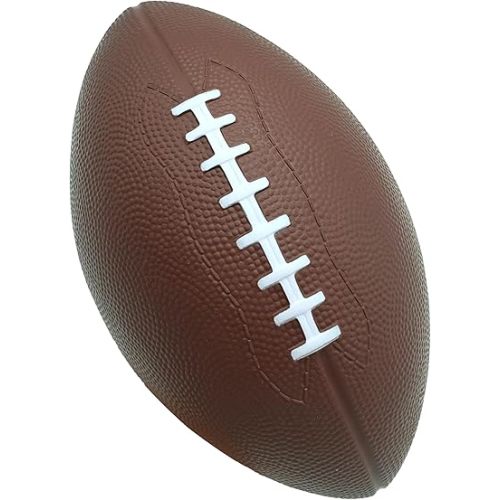 Brown Foam Football for Kids - 9 ½ inch Foam Football, Soft Kids Ball