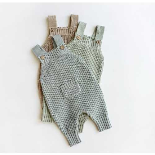 Newborn baby Knit Jumper Cuddle and Kind knitted romper Overalls