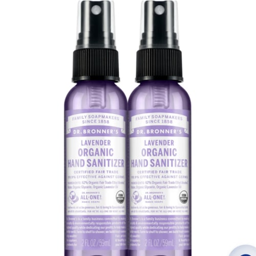 Lavender - Hand Sanitizer 2-Pack – Dr. Bronner's
