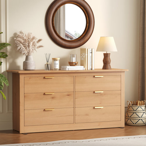 Latitude Run® 59" W 6 - Drawer Dresser & Reviews | Wayfair